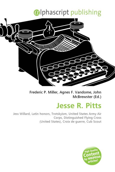 Knjiga Jesse R. Pitts Agnes F. Vandome