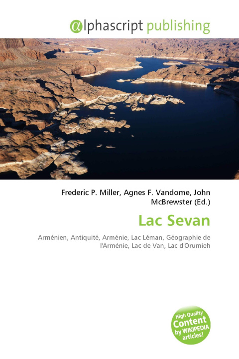 Könyv Lac Sevan Agnes F. Vandome