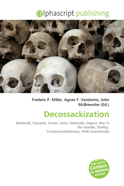Book Decossackization Agnes F. Vandome