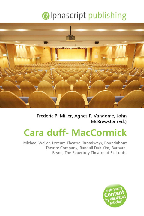 Kniha Cara duff- MacCormick Agnes F. Vandome