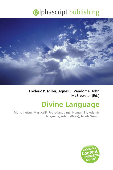 Kniha Divine Language Agnes F. Vandome