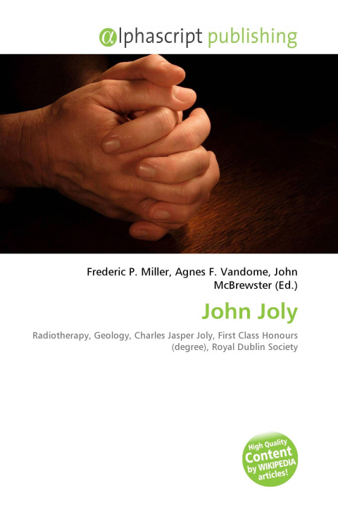 Kniha John Joly Agnes F. Vandome