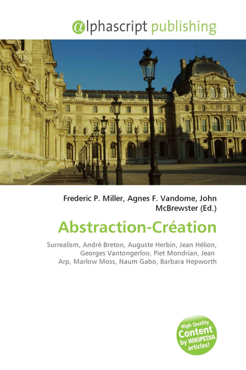 Kniha Abstraction-Création Agnes F. Vandome