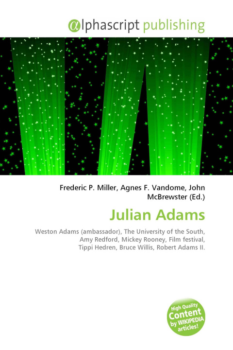 Knjiga Julian Adams Agnes F. Vandome