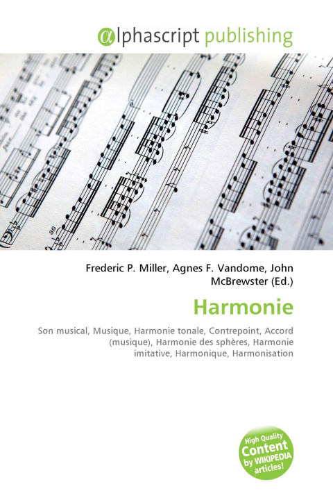 Kniha Harmonie Agnes F. Vandome
