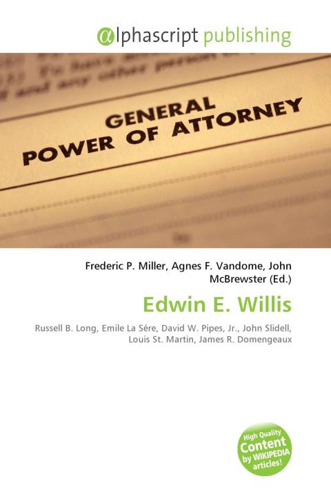 Könyv Edwin E. Willis Agnes F. Vandome