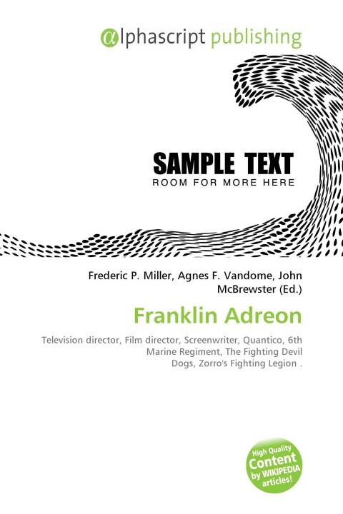 Kniha Franklin Adreon Agnes F. Vandome