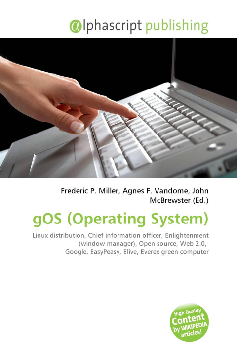 Könyv gOS (Operating System) Agnes F. Vandome