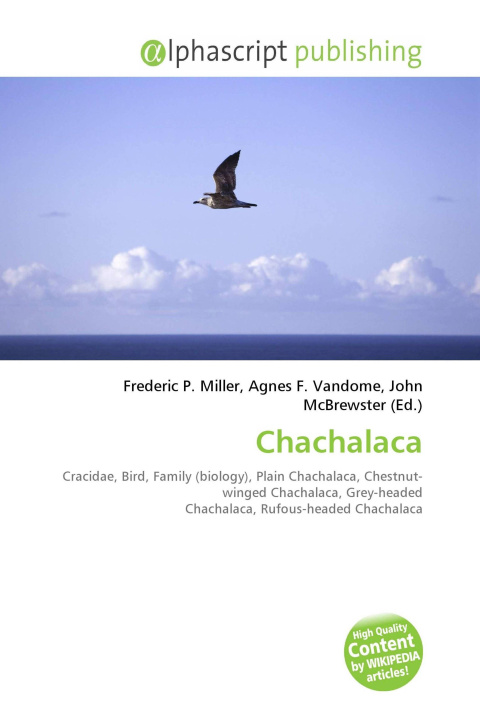Kniha Chachalaca Agnes F. Vandome