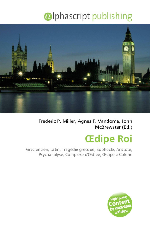 Kniha ¿dipe Roi Agnes F. Vandome