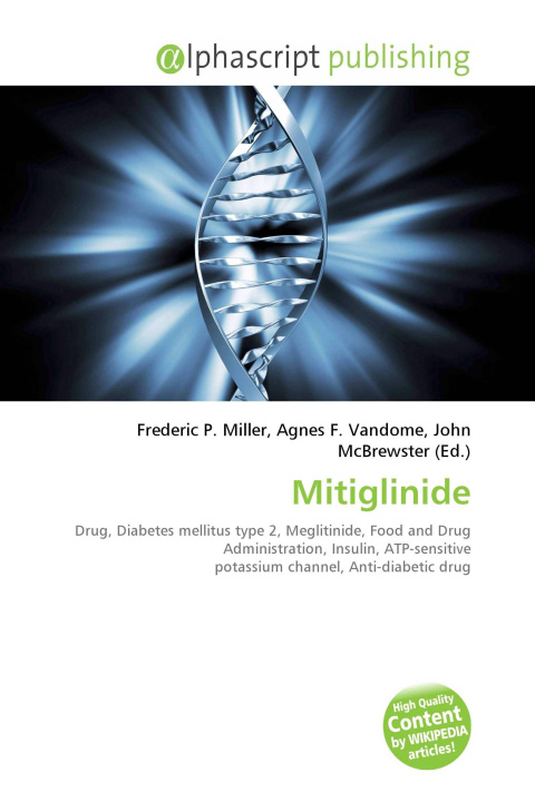 Könyv Mitiglinide Agnes F. Vandome