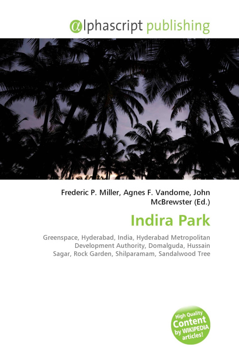 Book Indira Park Agnes F. Vandome