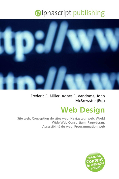 Kniha Web Design Agnes F. Vandome