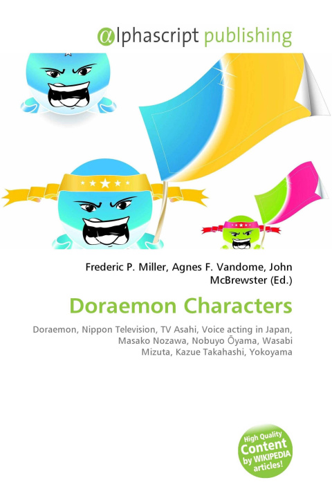Kniha Doraemon Characters Agnes F. Vandome