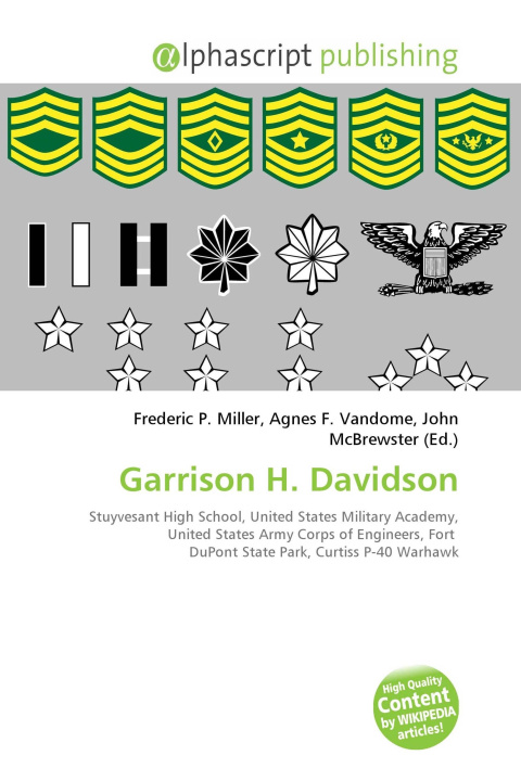 Book Garrison H. Davidson Agnes F. Vandome