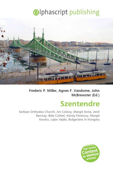 Kniha Szentendre Agnes F. Vandome