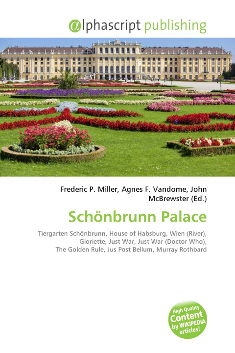 Knjiga Schönbrunn Palace Agnes F. Vandome