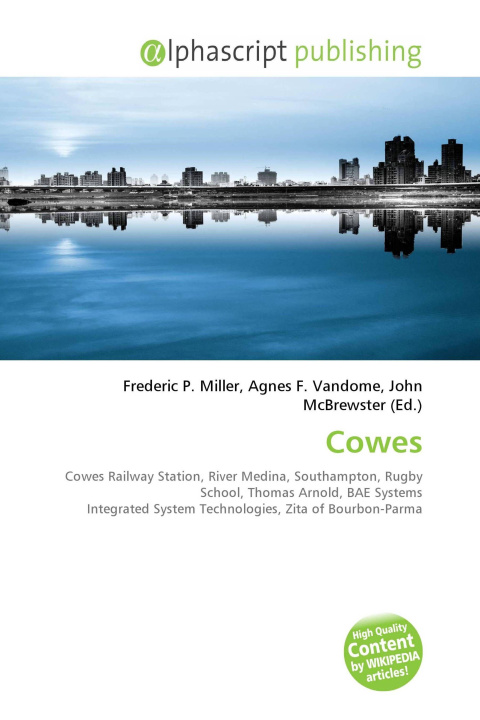Kniha Cowes Agnes F. Vandome