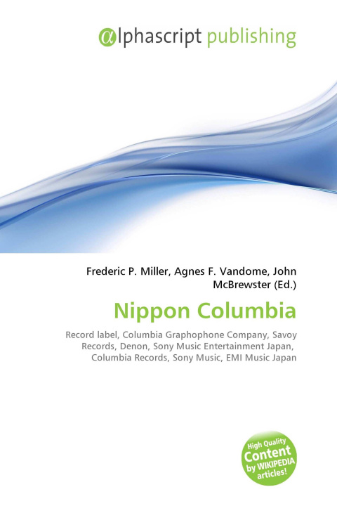Book Nippon Columbia Agnes F. Vandome