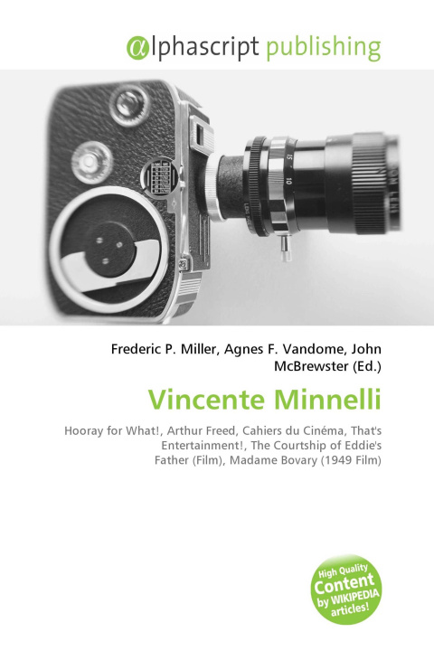 Kniha Vincente Minnelli Agnes F. Vandome