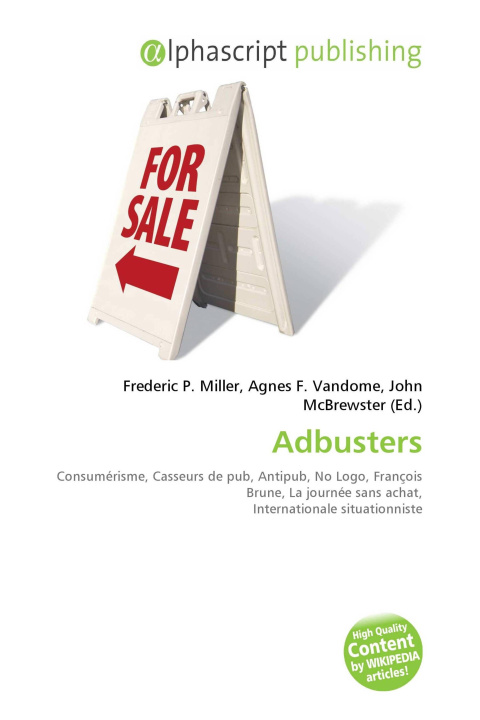 Kniha Adbusters Agnes F. Vandome