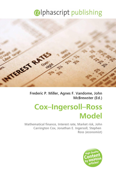 Könyv Cox-Ingersoll-Ross Model Agnes F. Vandome