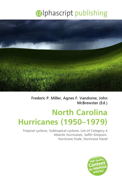 Kniha North Carolina Hurricanes (1950-1979) Agnes F. Vandome