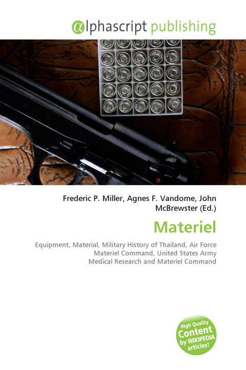 Kniha Materiel Agnes F. Vandome