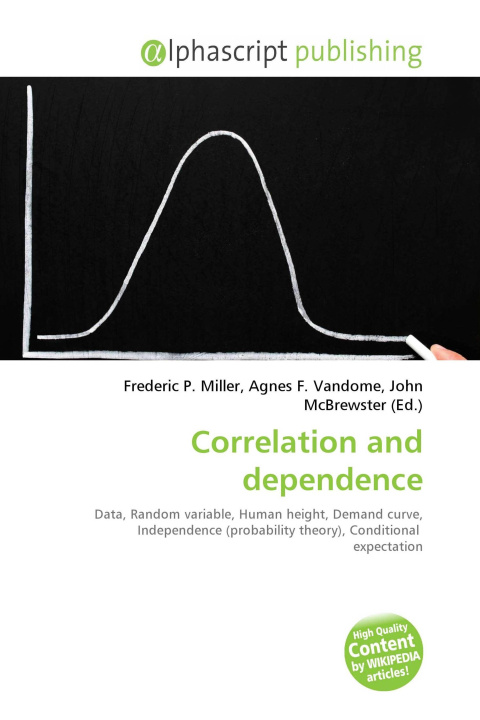 Kniha Correlation and dependence Agnes F. Vandome