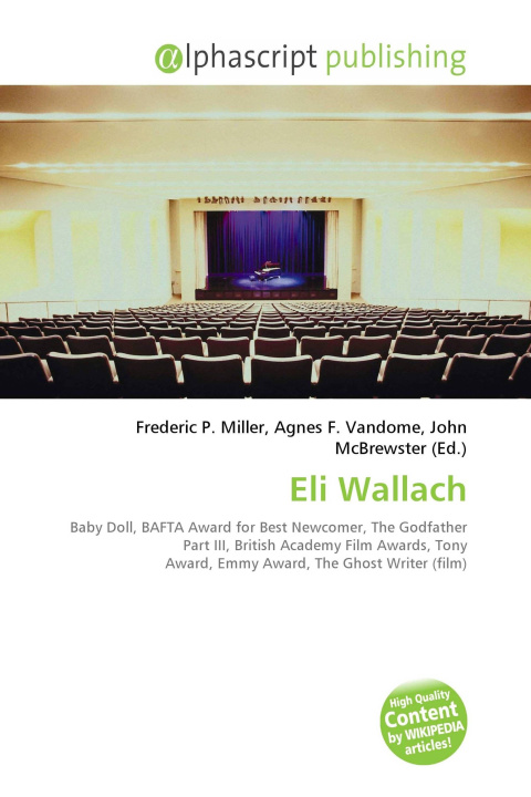 Könyv Eli Wallach Agnes F. Vandome