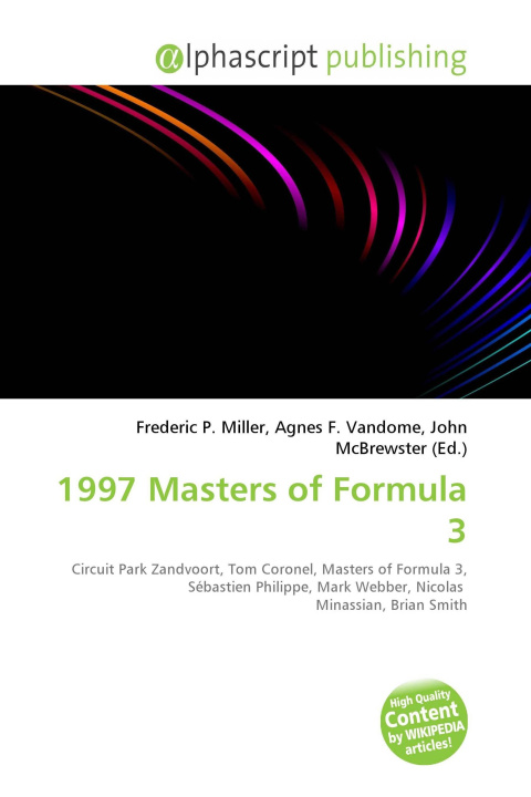 Knjiga 1997 Masters of Formula 3 Agnes F. Vandome
