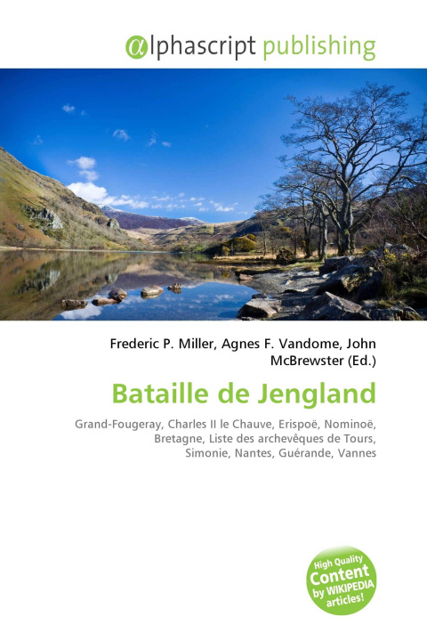 Kniha Bataille de Jengland Agnes F. Vandome