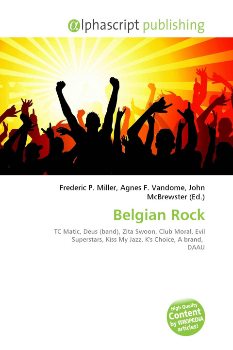 Kniha Belgian Rock Agnes F. Vandome