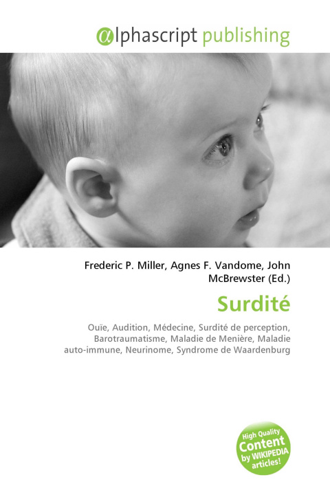 Kniha Surdité Agnes F. Vandome