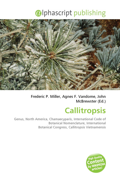 Book Callitropsis Agnes F. Vandome