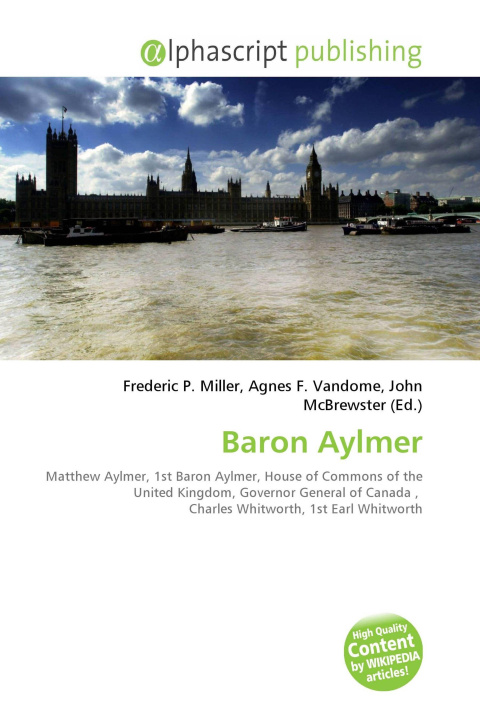 Book Baron Aylmer Agnes F. Vandome