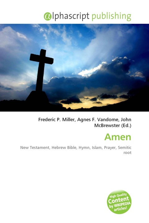 Kniha Amen Agnes F. Vandome