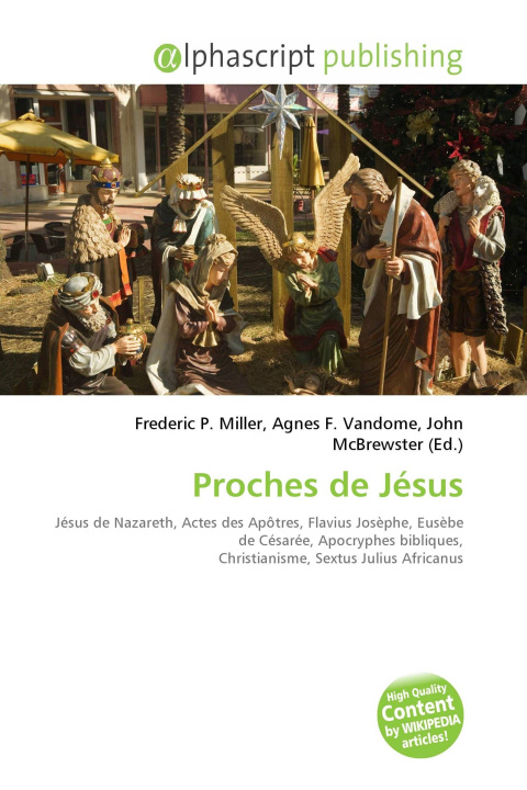 Kniha Proches de Jésus Agnes F. Vandome