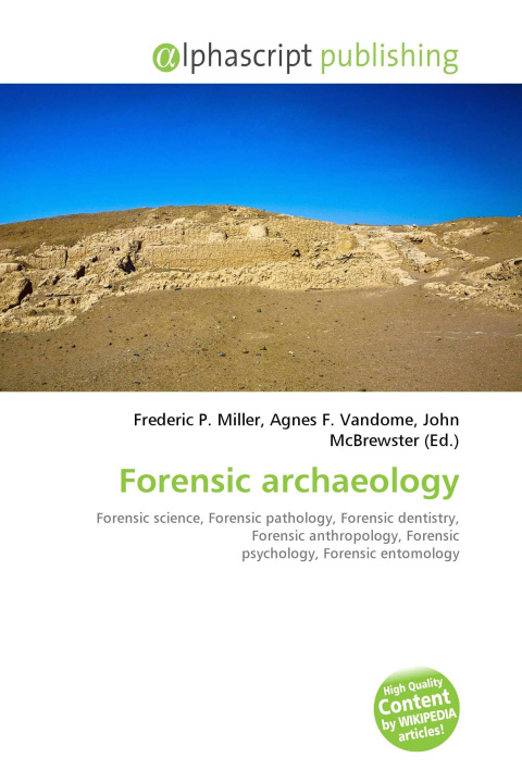Kniha Forensic archaeology Agnes F. Vandome