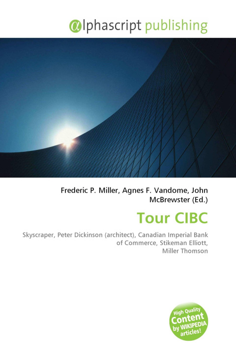 Kniha Tour CIBC Agnes F. Vandome