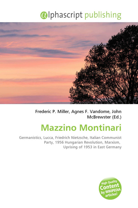 Carte Mazzino Montinari Agnes F. Vandome