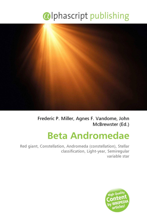 Kniha Beta Andromedae Agnes F. Vandome