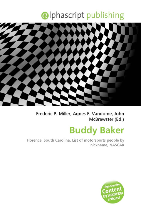 Kniha Buddy Baker Agnes F. Vandome