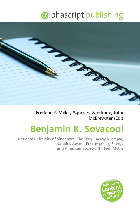 Book Benjamin K. Sovacool Agnes F. Vandome