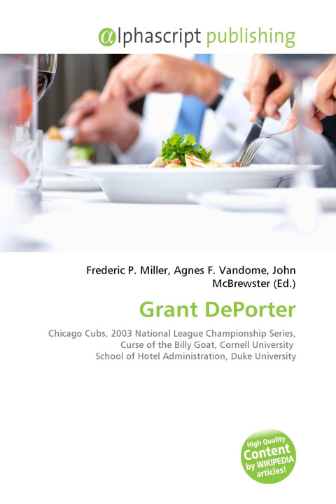 Kniha Grant DePorter Agnes F. Vandome