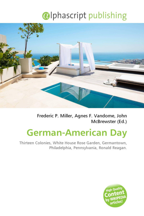 Kniha German-American Day Agnes F. Vandome