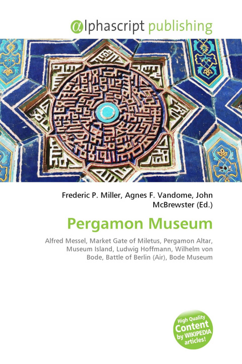 Kniha Pergamon Museum Agnes F. Vandome