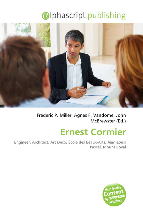 Kniha Ernest Cormier Agnes F. Vandome