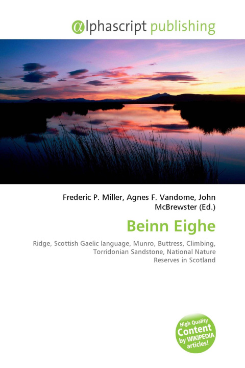 Kniha Beinn Eighe Agnes F. Vandome
