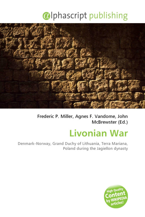 Kniha Livonian War Agnes F. Vandome